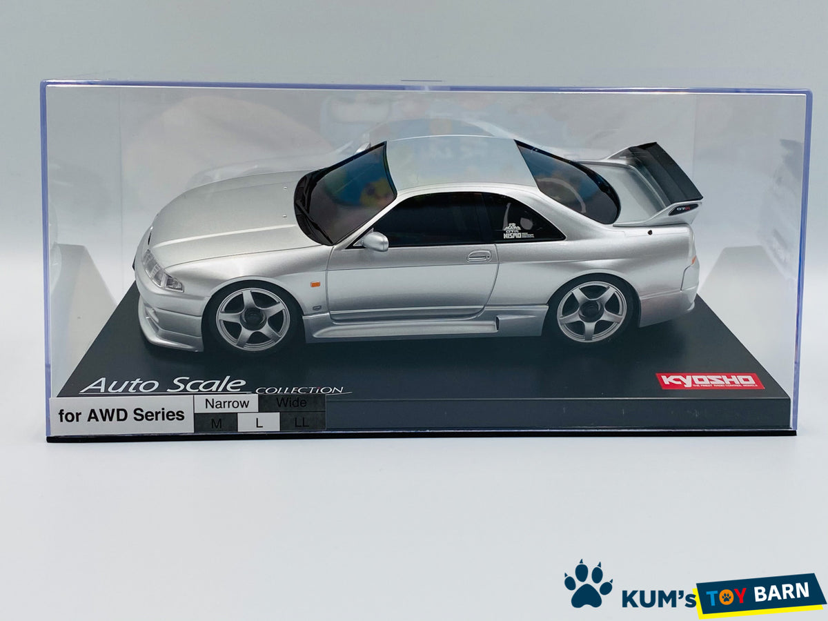 Kyosho Mini-z Body ASC NISSAN SKYLINE GT-R(R33 NISMO Ver.)Silver