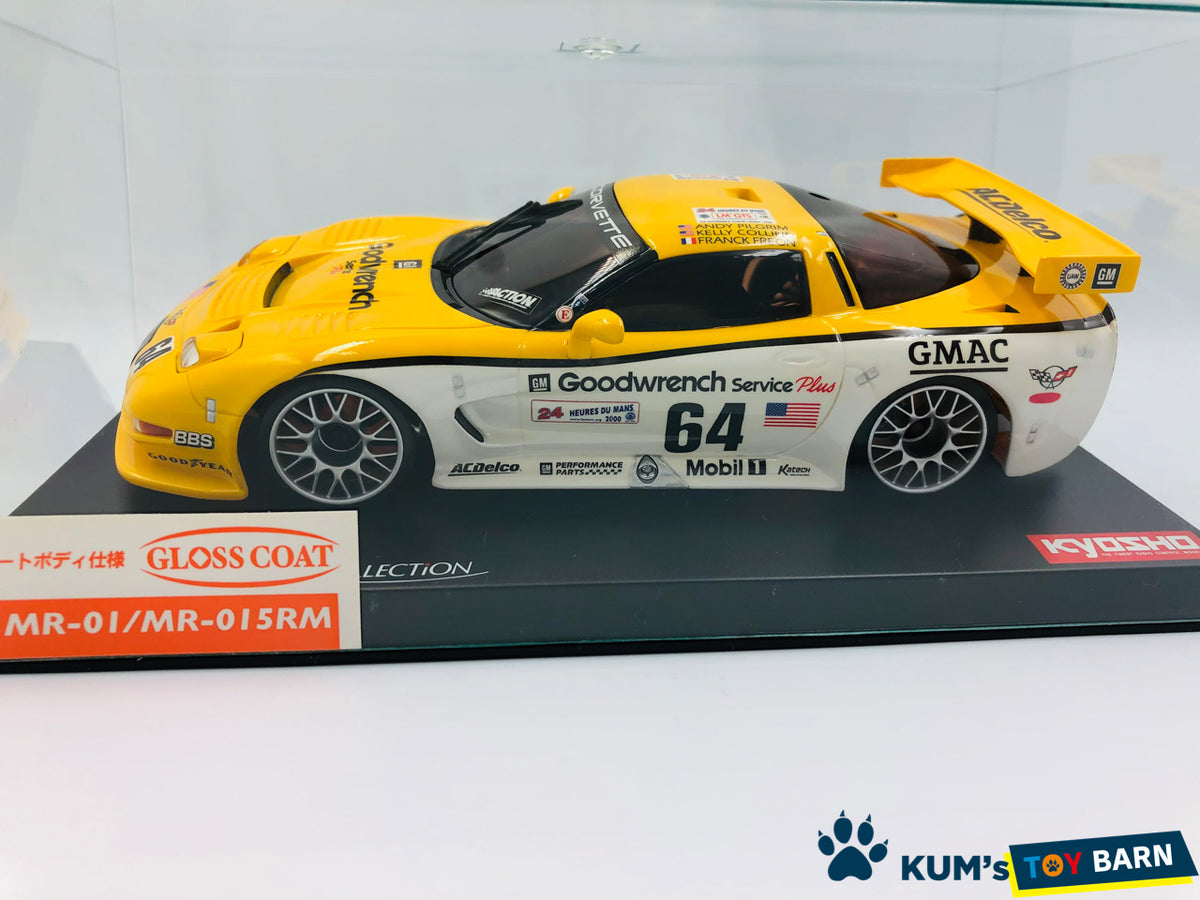 Kyosho Mini-z Body ASC Chevrolet Corvette C5-R 2000 MZG25WY – KUM'S TOY BARN