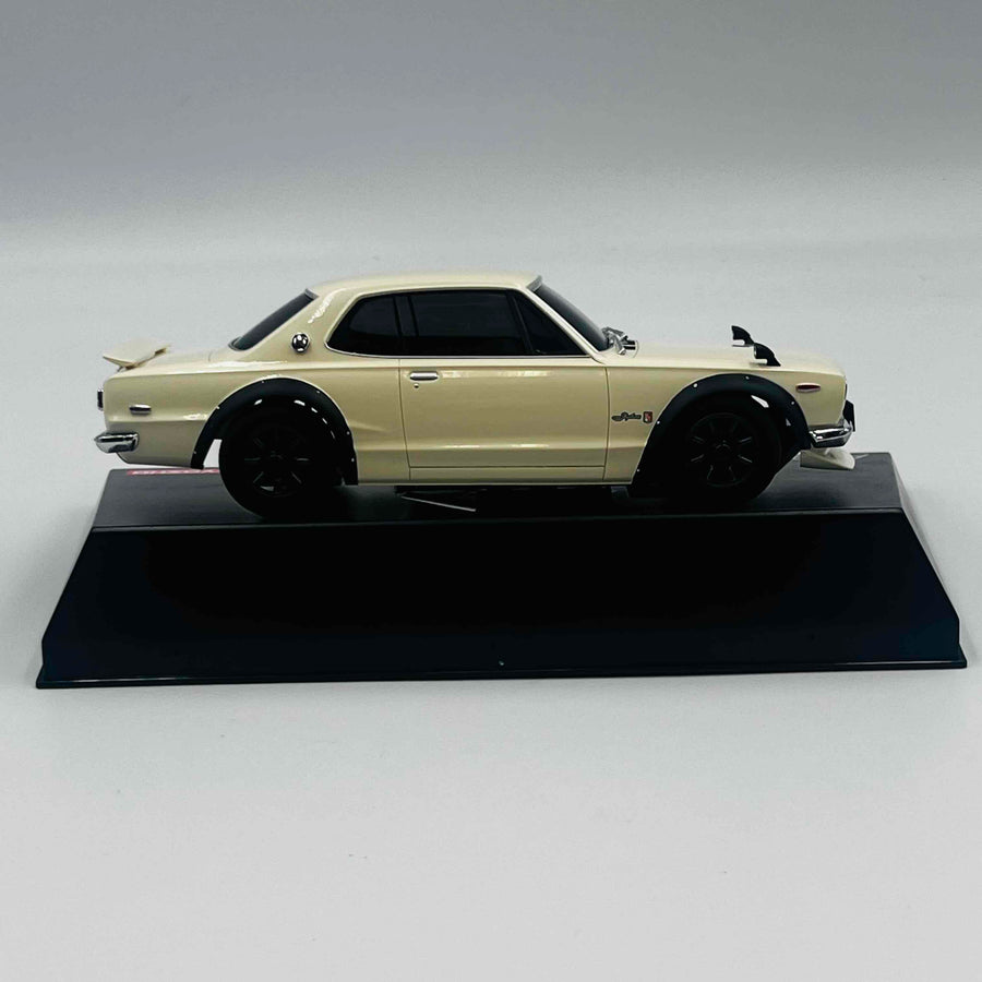 Kyosho Mini-z Body ASC NISSAN Skyline 2000GT-R (KPGC10) Tuned White MZP466W