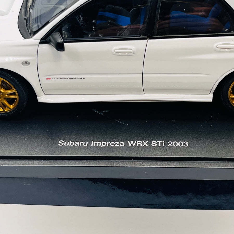 Autoart 1/18 Subaru Impreza WRX STi 2003