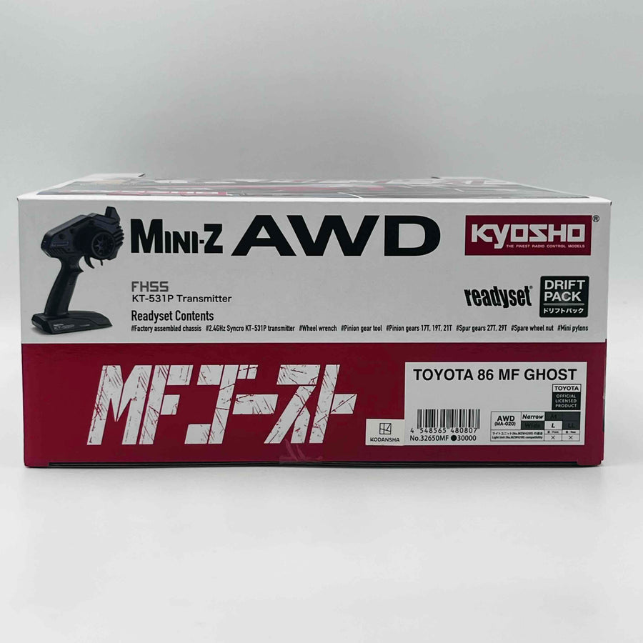 Kyosho Mini-z Body AWD Toyota 86 MF GHOST 32650MF