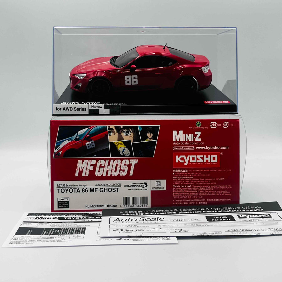 Kyosho Mini-z Body ASC MA020 TOYOTA 86 MF GHOST MZP480MF