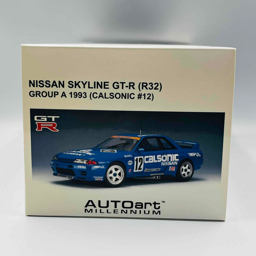 Autoart 1/18 NISSAN SKYLINE GT-R (R32) GROUP A 1993(CALSONIC #12)