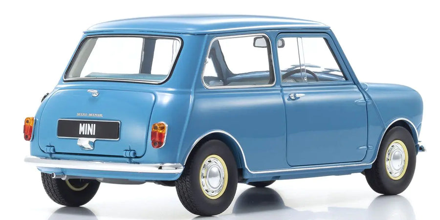 KYOSHO ORIGINAL 1/18scale Morris Mini Minor (Clipper Blue) [No.KS08964BL