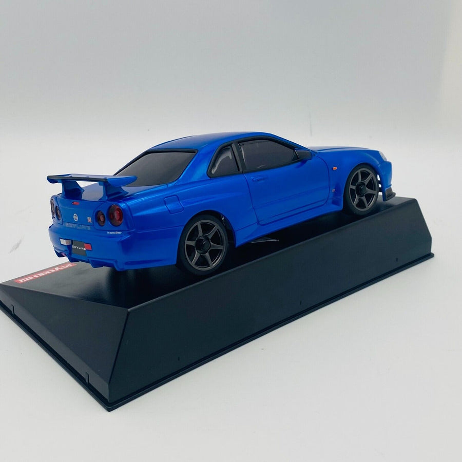 Kyosho MINI-Z Body NISSAN SKYLINE GT-R R34 V.specⅡNur Metallic Blue MZP460MB