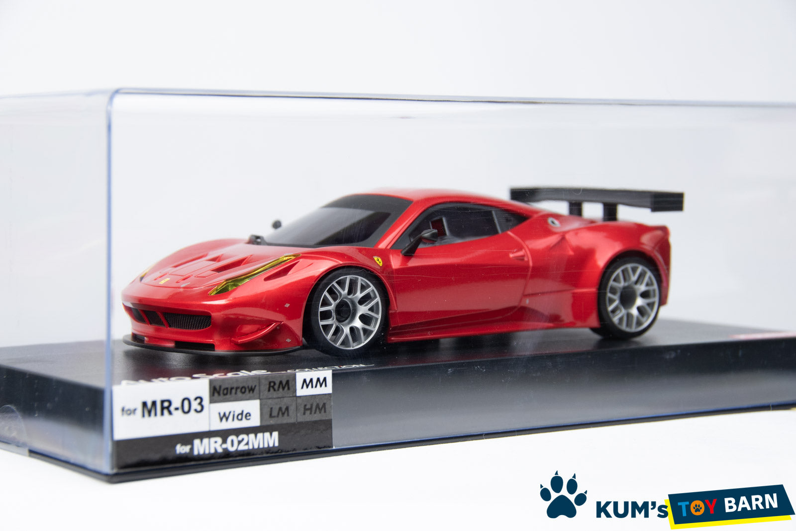 Kyosho Mini-z Body ASC Ferrari 458 Italia GT2 MZP221MR – KUM'S TOY BARN