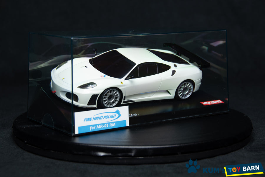 Kyosho Mini-z Body ASC Ferrari F430 GT GT Test Car White 2007 MZP328TW