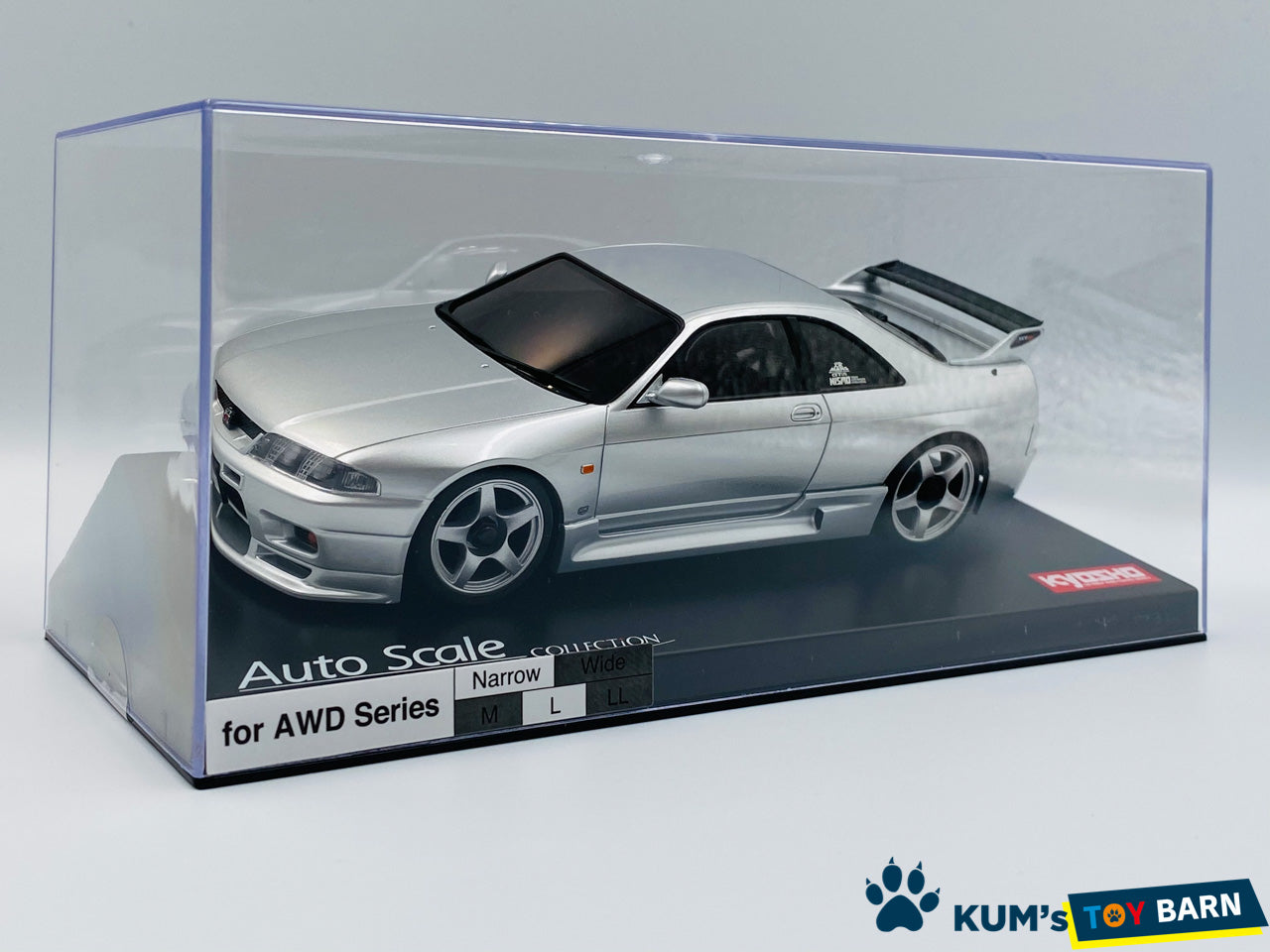 Kyosho Mini-z Body ASC NISSAN SKYLINE GT-R(R33 NISMO Ver.)Silver